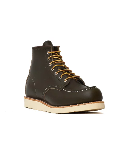 Botki Red Wing Shoes skórzane czerwone