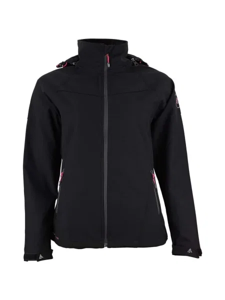 Geacă Peak Mountain softshell negru