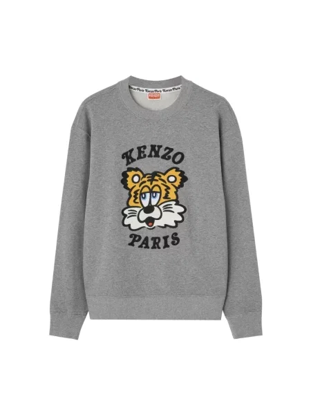 Kenzo bluza x Verdy z nadrukiem szary
