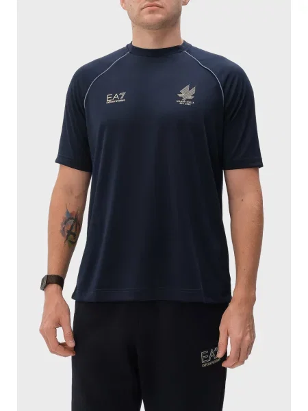 Футболка Ea7 Emporio Armani синя