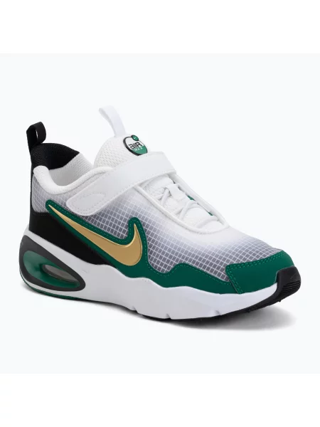 Детски обувки Nike Air Max Nova white/malachite/black/metallic gold бяло