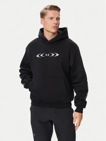 Under Armour Hanorac Ua Icon Fleece Graphic negru