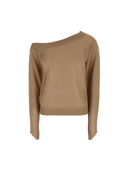 Sweter Federica Tosi brązowy