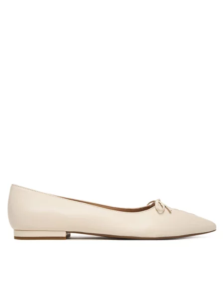 Baleriny LAUREN RALPH LAUREN beżowe