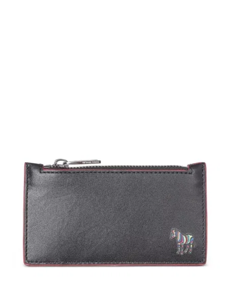 Zebra mintás pénztárca Paul Smith fekete