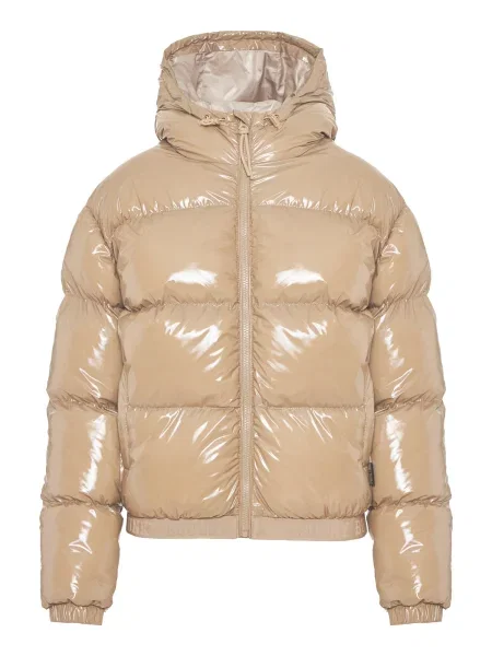 Funky Buddha Geacă de iarnă nisipiu