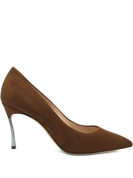 Pantofi cu toc Casadei maro