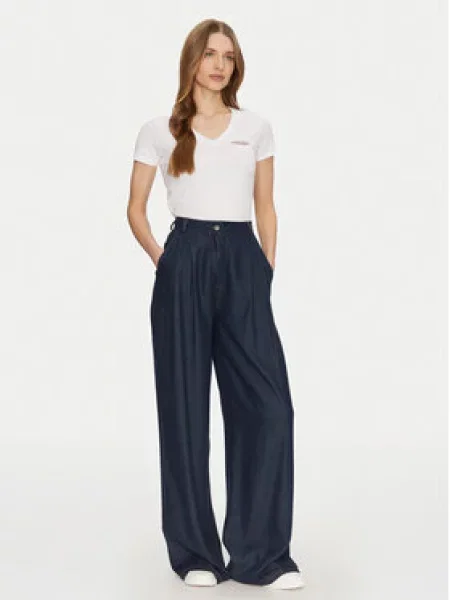 Tričko Guess Jeans bílé