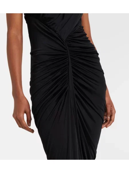 Rochie Rick Owens cu volane negru