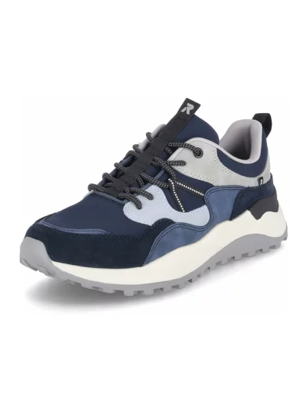 Sneakersy Rieker zamszowe