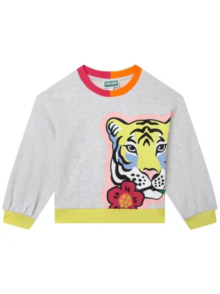 Kenzo Kids Bluza S szary