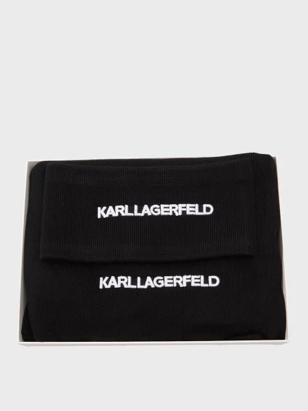 Шарф Karl Lagerfeld черный