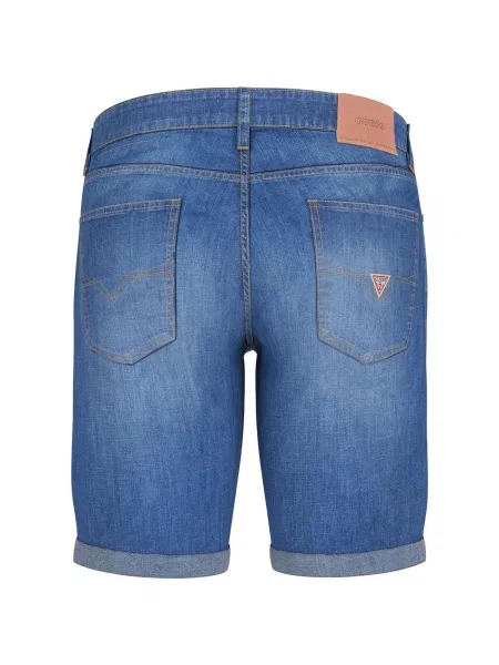 GUESS De blugi pantaloni scurți Sonny albastru