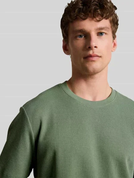 T-shirt o kroju regular fit z mieszanki bawełny Tom Tailor Denim