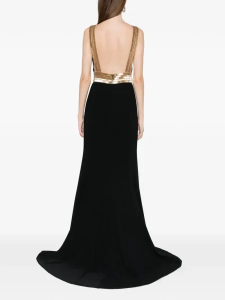 Rochie maxi Costarellos de costum negru