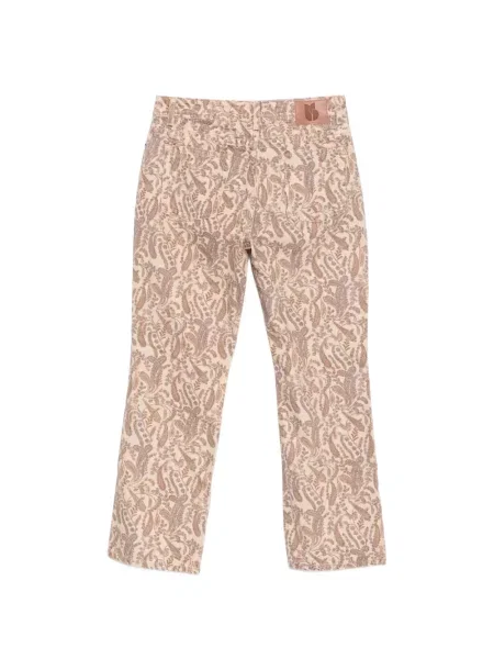 Pantaloni Ba&sh cu imagine cu model paisley