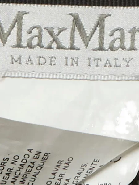 Pantaloni Max Mara cu model pepito negru