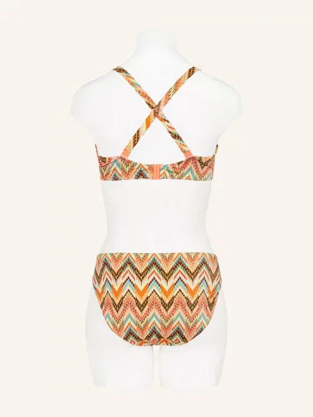 Primadonna Bikiny S Ramínky Tubou oranžová tyrkysová žlutá