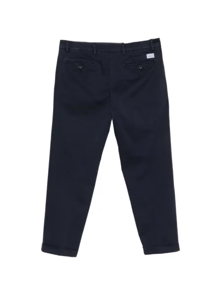 Pantaloni Manuel Ritz din țesătură twill albastru