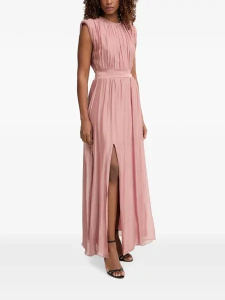 Rochie maxi Haveone roz