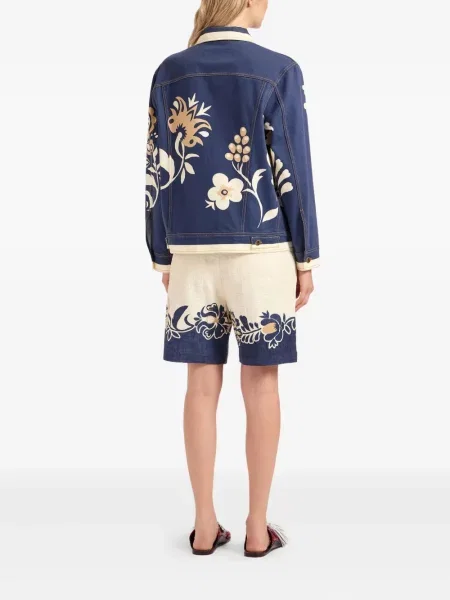 Pantaloni scurți La Doublej cu model floral cu imagine