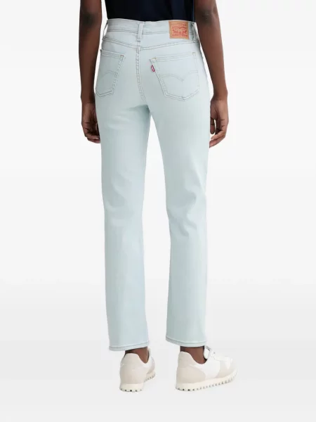 Pantaloni Levi's® în carouri cu imagine cu cordon albastru