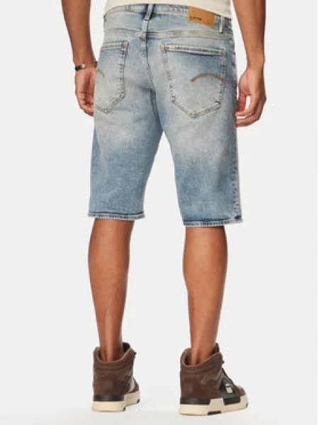 G-Star Raw Jeans kratke hlače Mosa modra