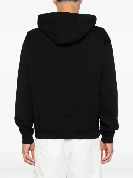 Hanorac cu glugă Versace cu imagine negru