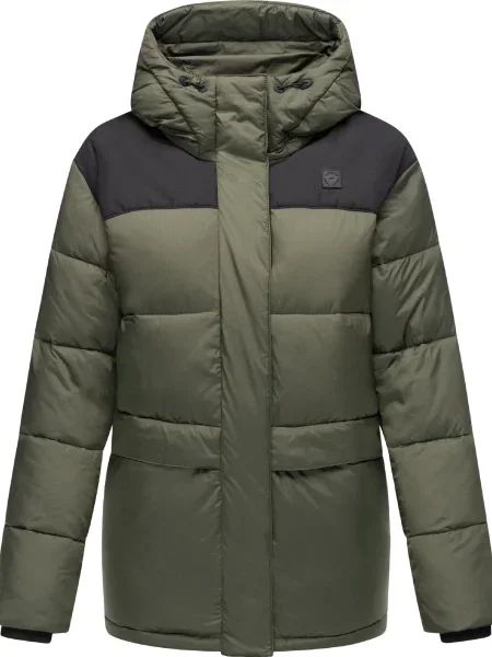 Ragwear Téli dzseki Wikesh olíva fekete