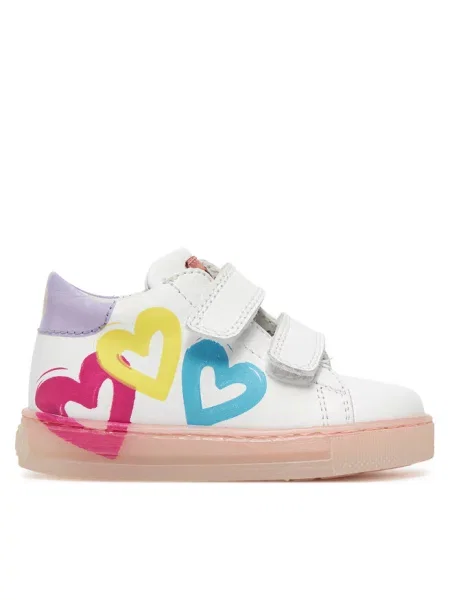 Sneakersy Naturino białe