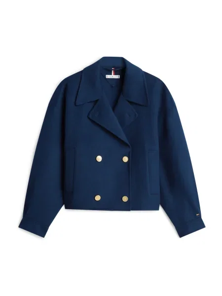 TOMMY HILFIGER Geacă de primăvară-toamnă închis albastru