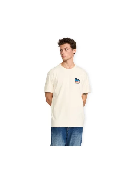 Tricou Revolution cu imagine melange alb