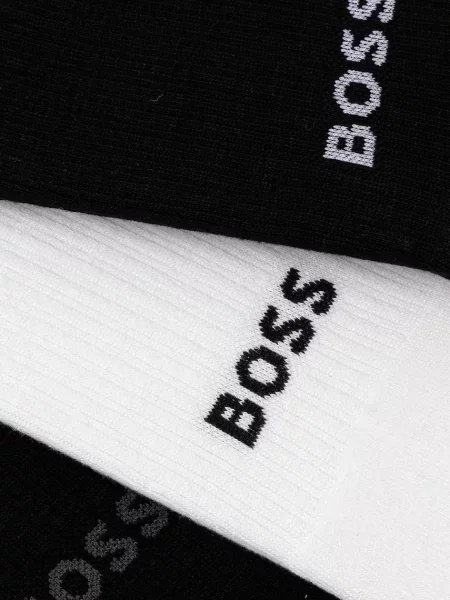 Nogavice BOSS bela