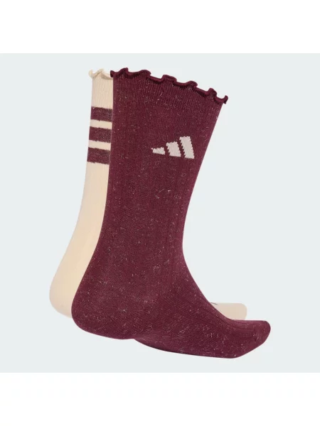 Skarpety z faliste wykończenie w zestaw 2 szt. Adidas