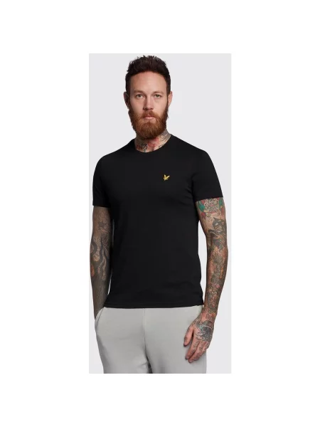 Koszulka z krótkim rękawem Lyle & Scott Plain żółty XS czarny