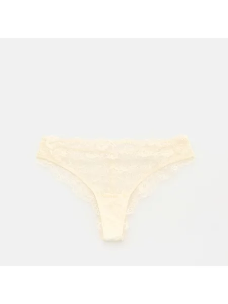 Reserved LADIES` BRIEFS krémová