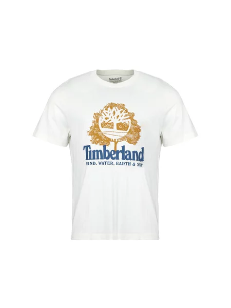 Majica Timberland s kratkimi rokavi bela