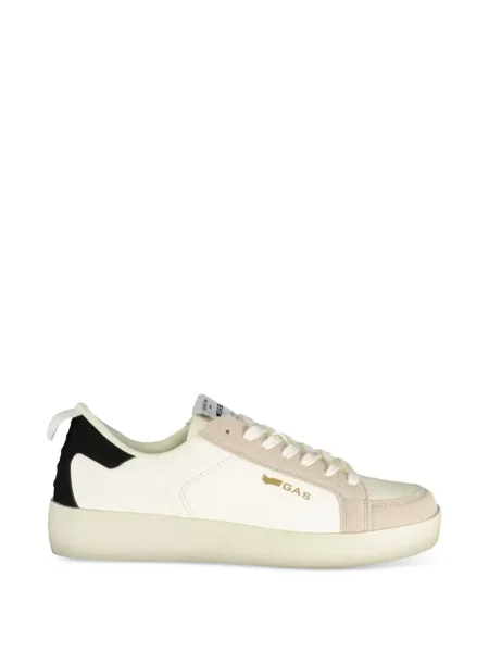 Sneakerși Gas cu imagine alb