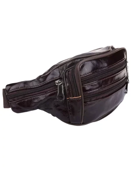Borsa Leather ­ Поясная сумка коричнева
