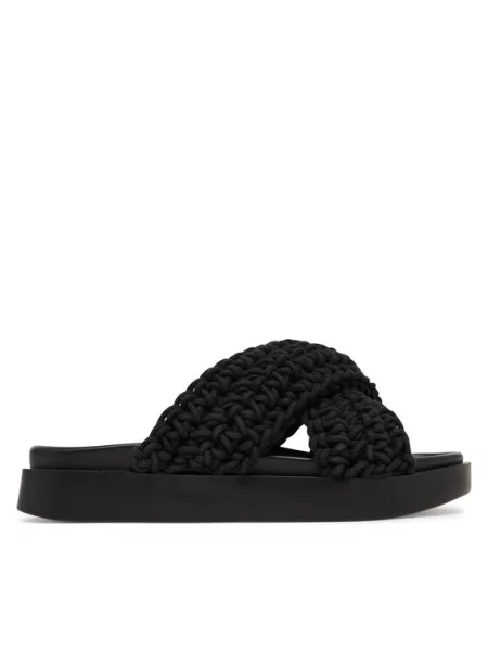Papucs Inuikii Woven fekete