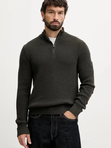 JOOP! Jeans Pulover Casual Fit verde