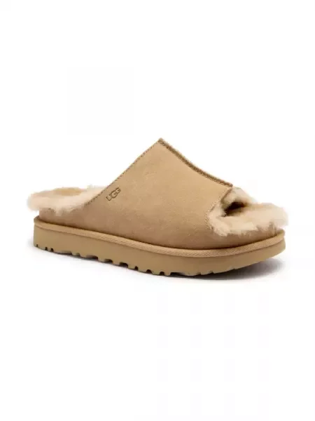 UGG De piele papuci de casă Greenport cu adaos de lână bej