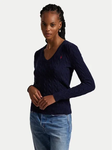 Polo Ralph Lauren Pulover Bleumarin roșu