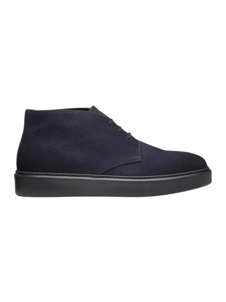 Buty do kostki Doucal's zamszowe niebieskie