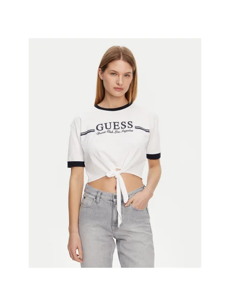 Guess Póló Regular Fit fehér