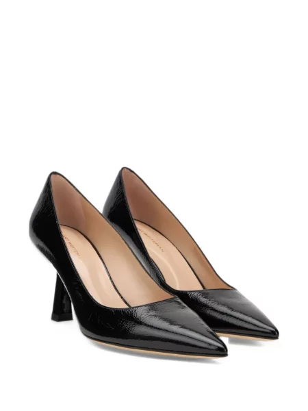 Полуотворени обувки Stuart Weitzman черно