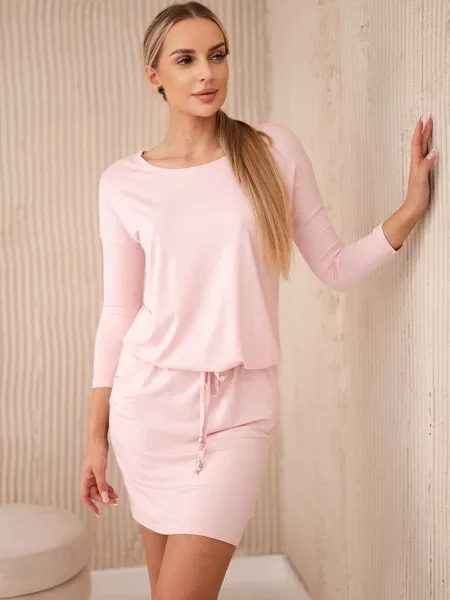Talia sukienka Kesi garniturowa różowa