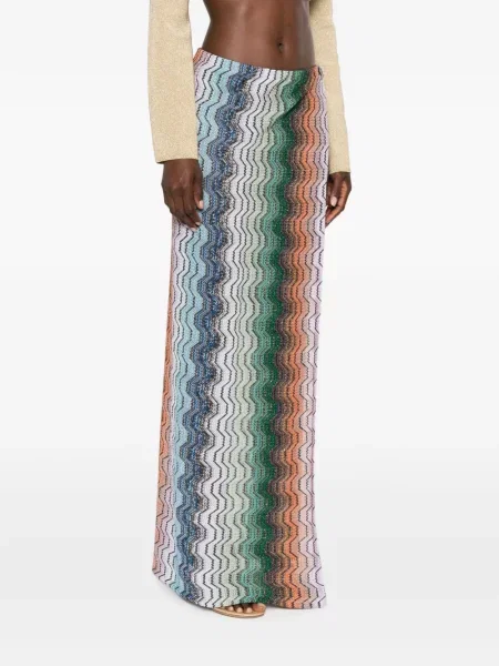 Fusta maxi Missoni verde