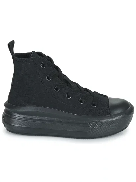 Členkové topánky Converse čierna