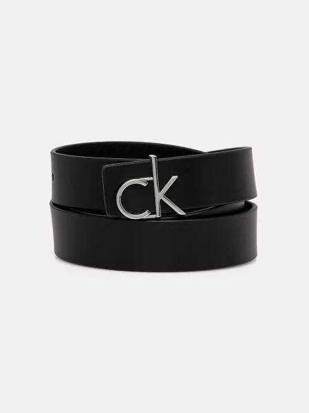 Кожен Calvin Klein дамски черно